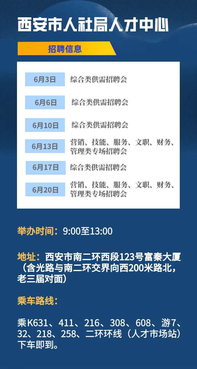 西安最新招聘信息直招