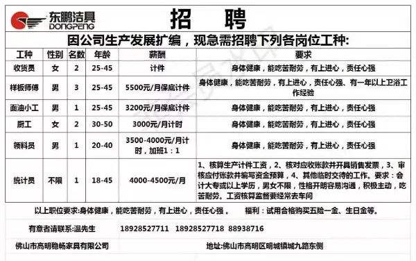 东光今日最新招工信息及其影响