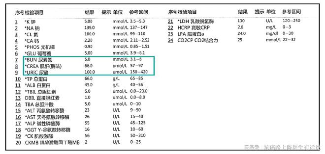 血肌酐正常值最新标准及其重要性